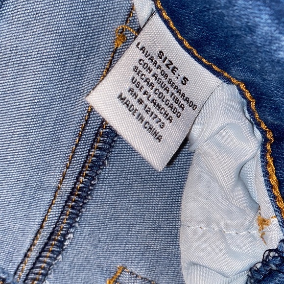 Flying Angel High Waist Distressed Skinny Jeans - Picture 2 of 7